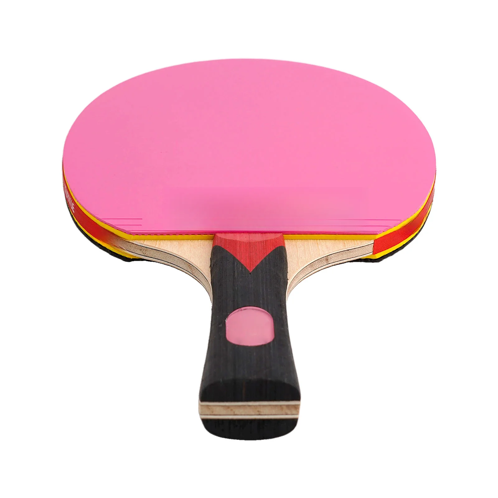 for durable New Table Tennis Racket Table Tennis Bag Bag Sweat-absorbing Wood Wood+Rubber Long Handle All-round Type