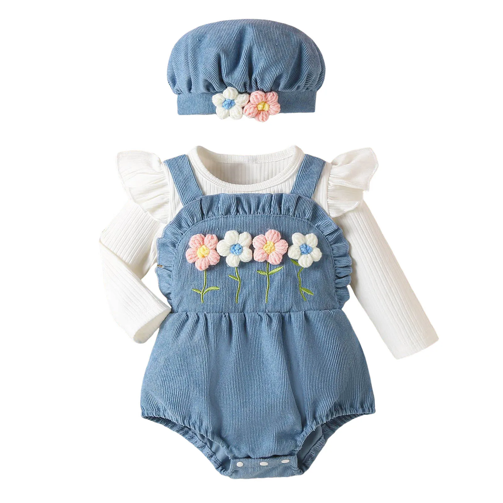 

Fall Leotards for Girls Baby Girl Romper Floral Lace Backless Bodysuit Infant Girl Summer Clothes Gymnastics Leotard Long Sleeve