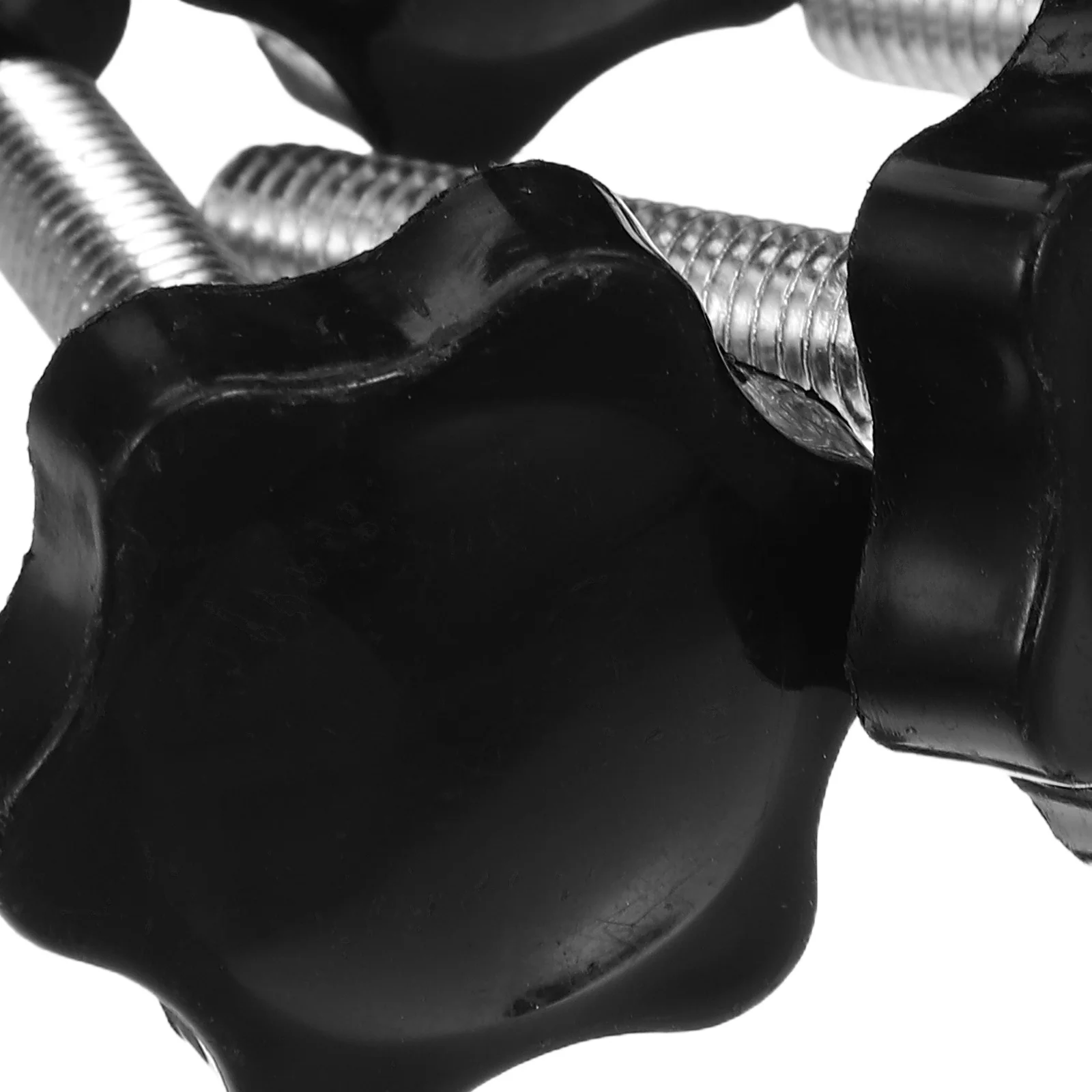 20Pcs M8 X 40mm Thread Star Knobs Plastic Hand Tightening Screw for Cabinet and Tool Parts Thread Clamping Knob Handle