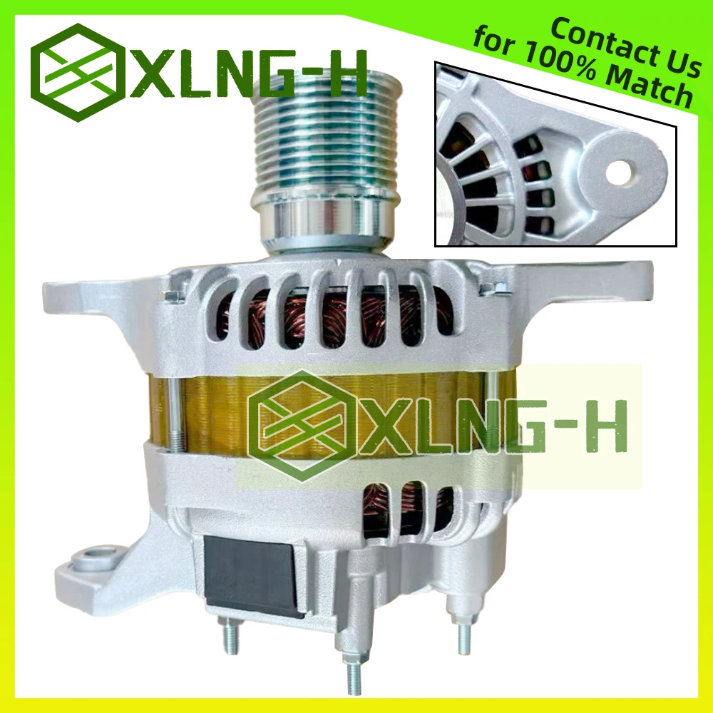 Alternator  For Volvo Penta Marine D1 D2 D4 D6 D9 05-16  A003TR0091 A003TR0091ZC A3TR0091 3803650 384018 874502 12745
