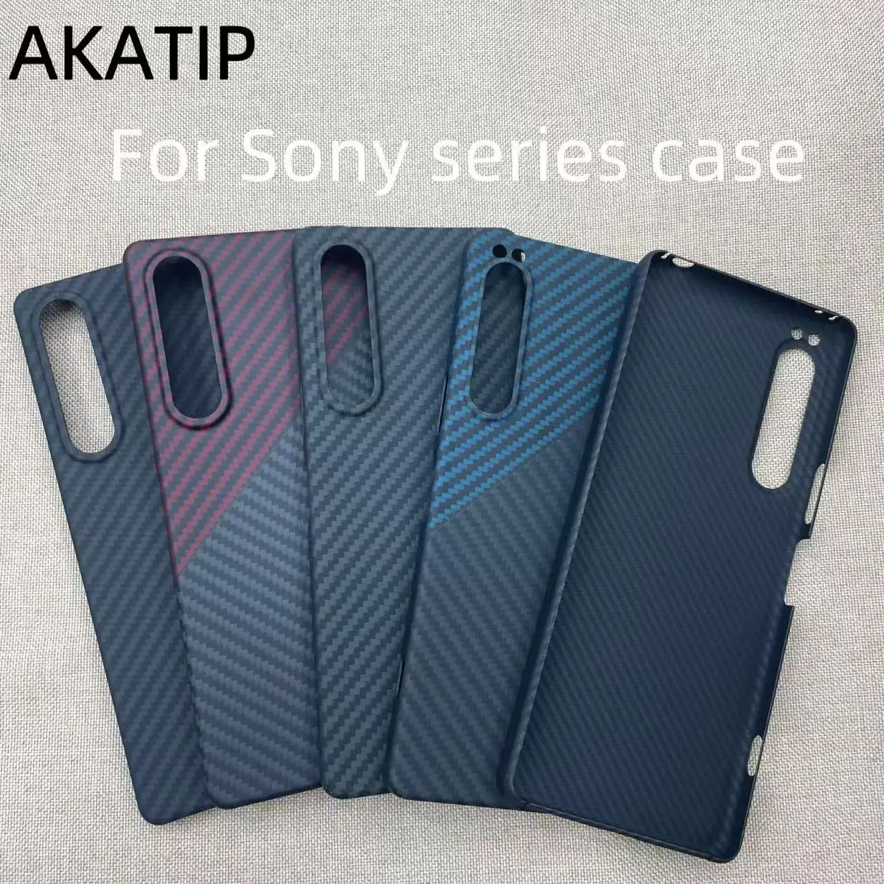 AKATIP pour Sony1 VII 1V fibre d'aramide fibre de carbone léger affaires 10VI 5V 1IV 5IV housse de protection