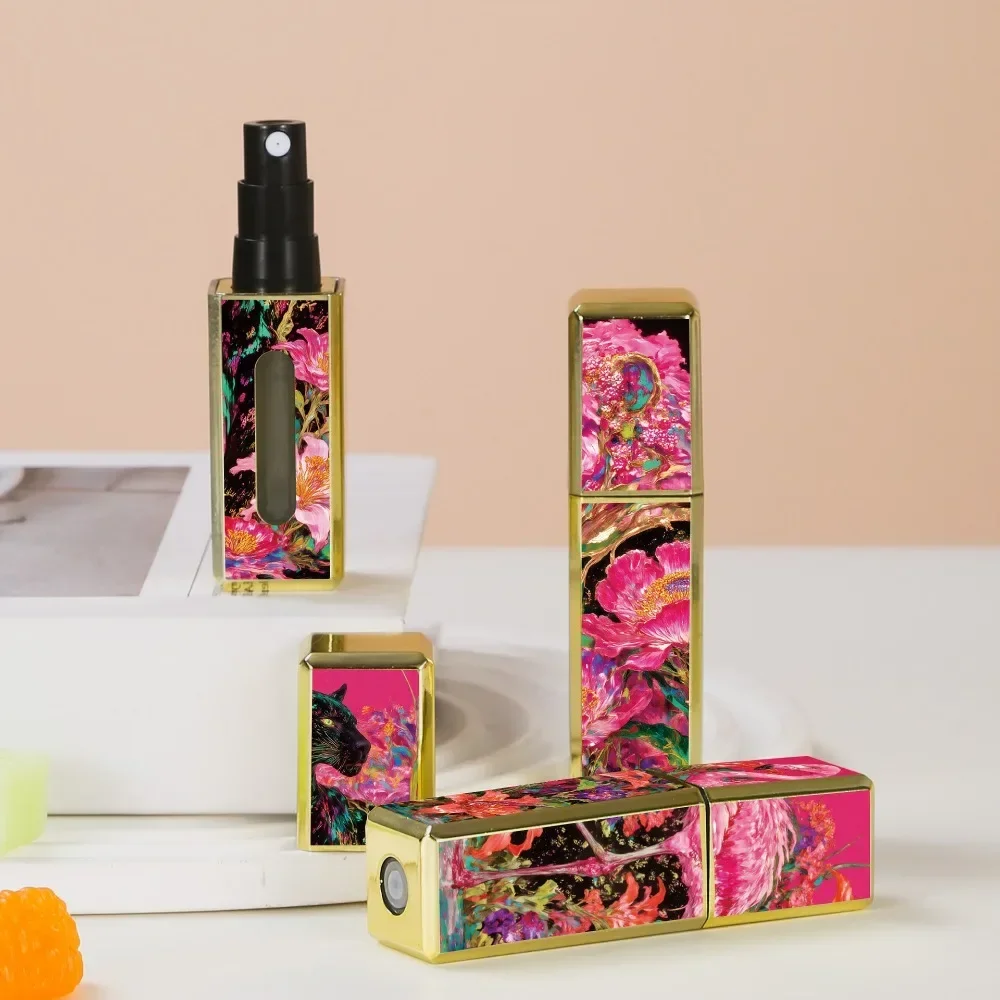 新しい 5 ミリリットルミニ香水ボトル詰め替えポータブル空の化粧品容器収納噴霧器空のスプレーアトマイザーボトル