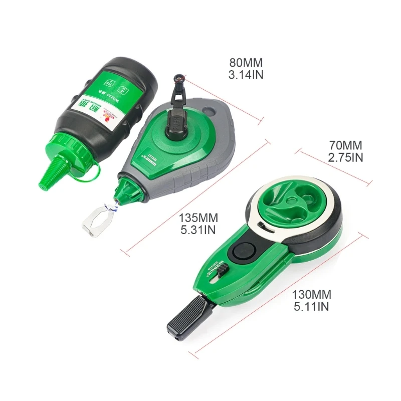 M6CF Tracciatore di linea per la lavorazione del legno efficiente e facile da usare con ricarica rapida di inchiostri Strumento