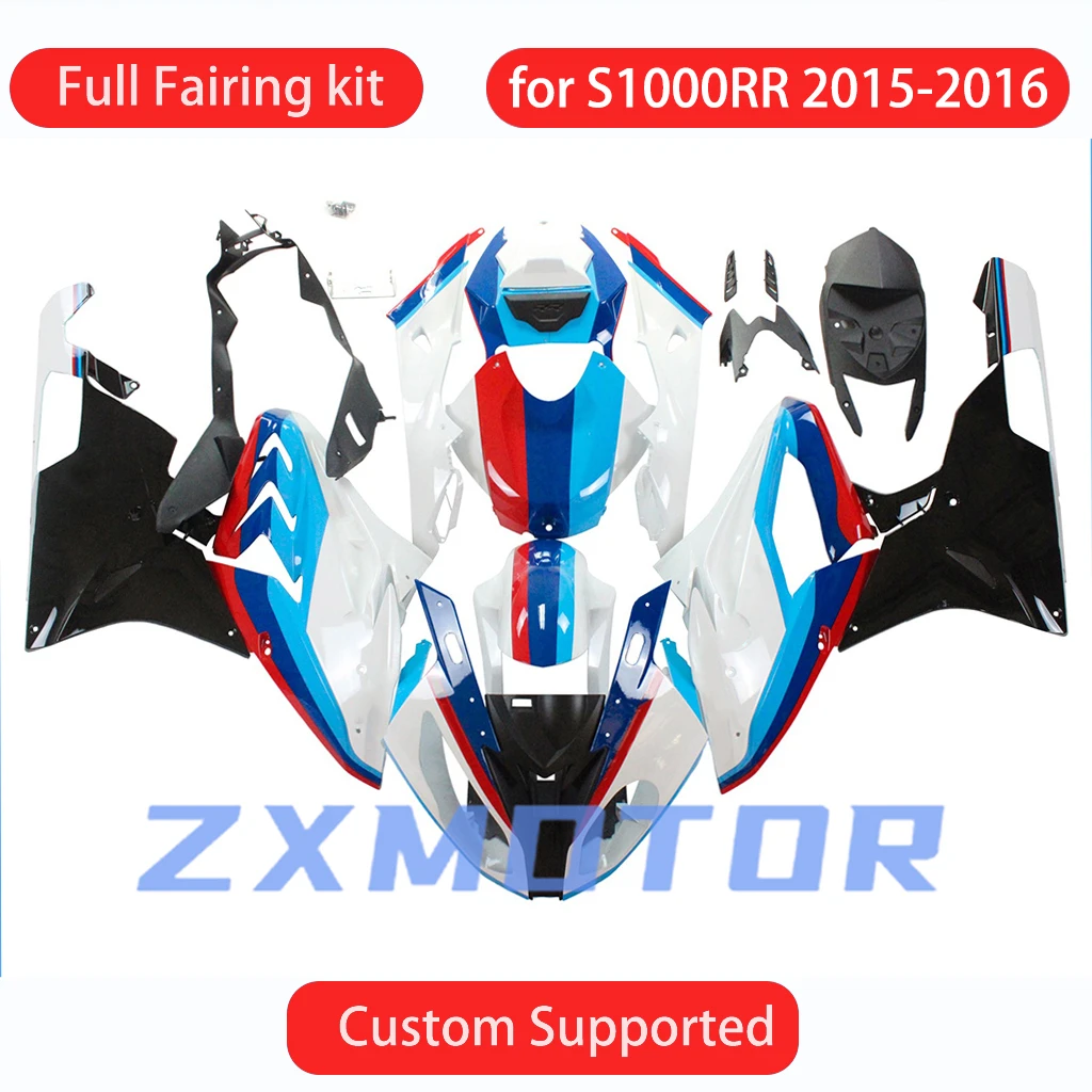 

Moto Parts Fairing Kit S1000 RR 2015 2016 ABS Motorcycle Fairings Bodywork for BMW S1000RR 15 16