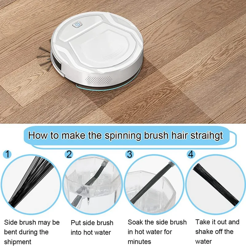 Brosse latérale et filtre HEPA pour Lefant M210 M210S M210B M213, pièces de rechange, accessoires pour aspirateur robot