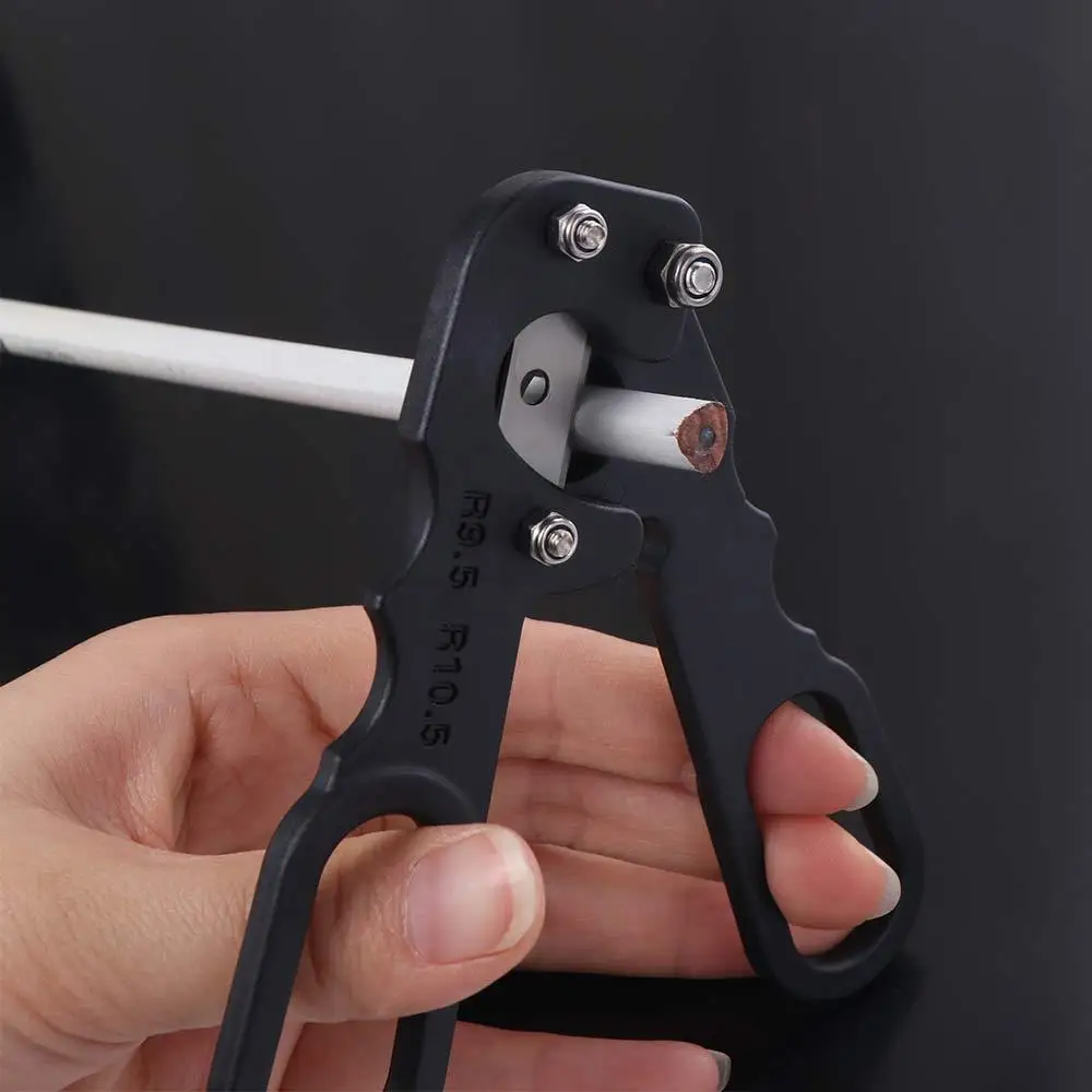 Cutter Shaper Cue Tip Scissor Leather Head High Strength Billiard Head Trimmer Daily Maintenance Replacement Cue Repairing Tips