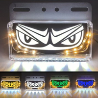 Eye Side Marker Lights Metal Waterproof 24V Bright Side Marker Lights Truck Vehicle Light Driving Safety LED Signal Fog Lights