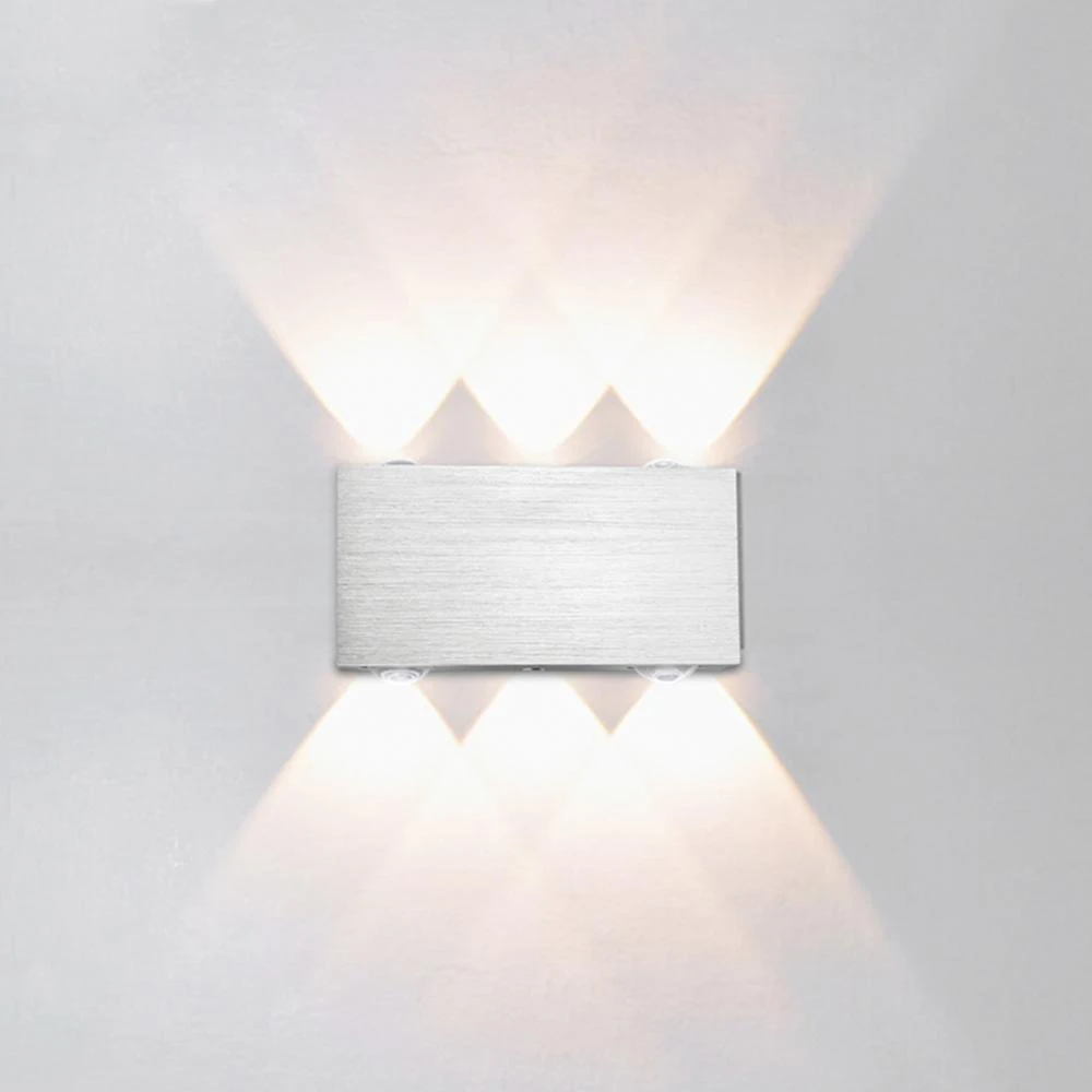 

Modern Led Wall Lamp 3W 4W 6W Sconces Indoor Stair Light Fixture Bedroom Bedside Living Room Home Hallway Loft Up Down 110V 220V