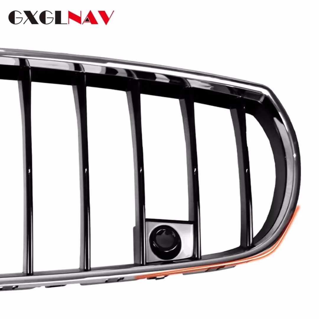 

Front Bumper Grillefor Chrome Plating Hood Grill Fit for Maserati Quattroporte 2014-2016 Electroplating Grille