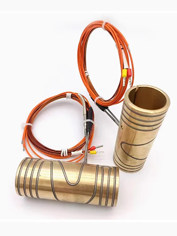 Copper sleeve heater coil accessory mold, stainless steel high temperature resistant heating coil, hot runner heating coil tube,