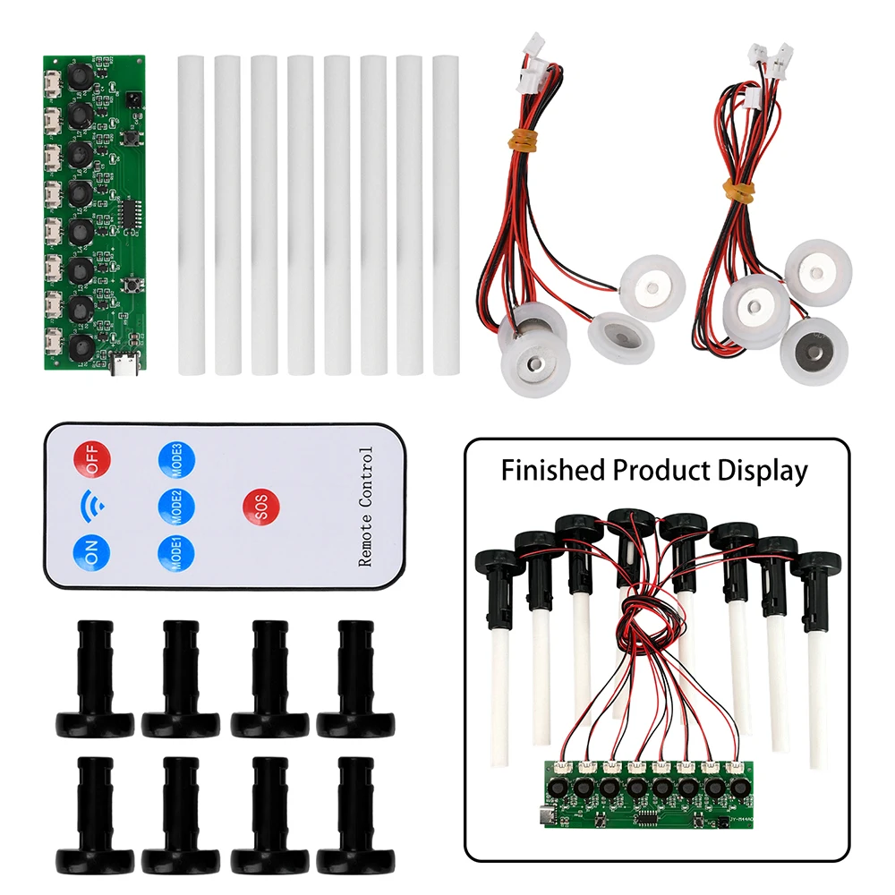 DC 5V 12W Spray Humidifier Module Atomization Control Board Ultrasonic Atomizer Supports Fast Charging Type C Interface image 6
