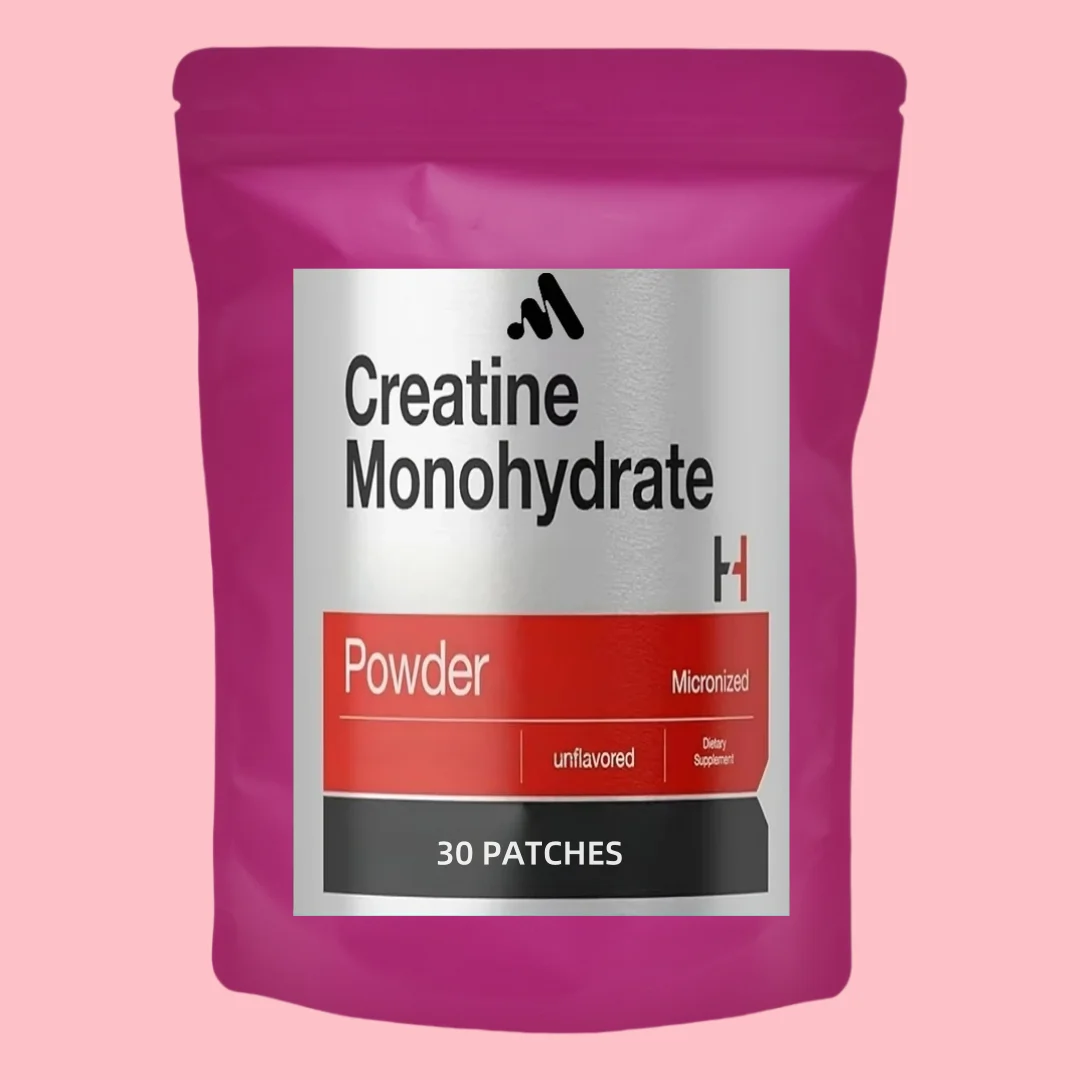 

Creatine Monohydrate Transdermal Patches- Support Muscles, Cellular Energy and Cognitive Function - 30 Patches