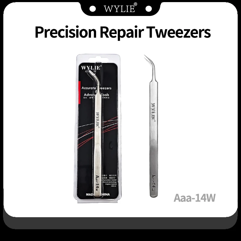 WYLIE Aaa-12/14/14W Precision Non-magnetic Tweezers Anti-adsorption For Precision Electronic Component Flying Wire