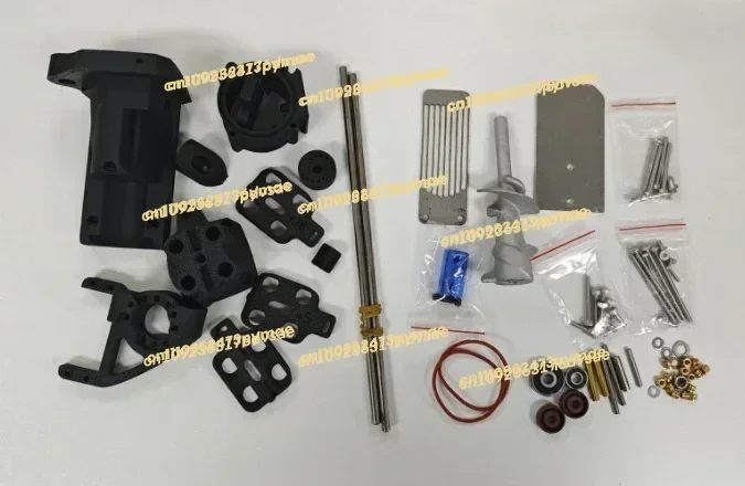 

In Stock 50cm Carbon Fiber Jet Boat M-JET-35 New Spray Pump Kit 3D Aluminum Alloy Printed Paddle Servo Motor for Ship Model