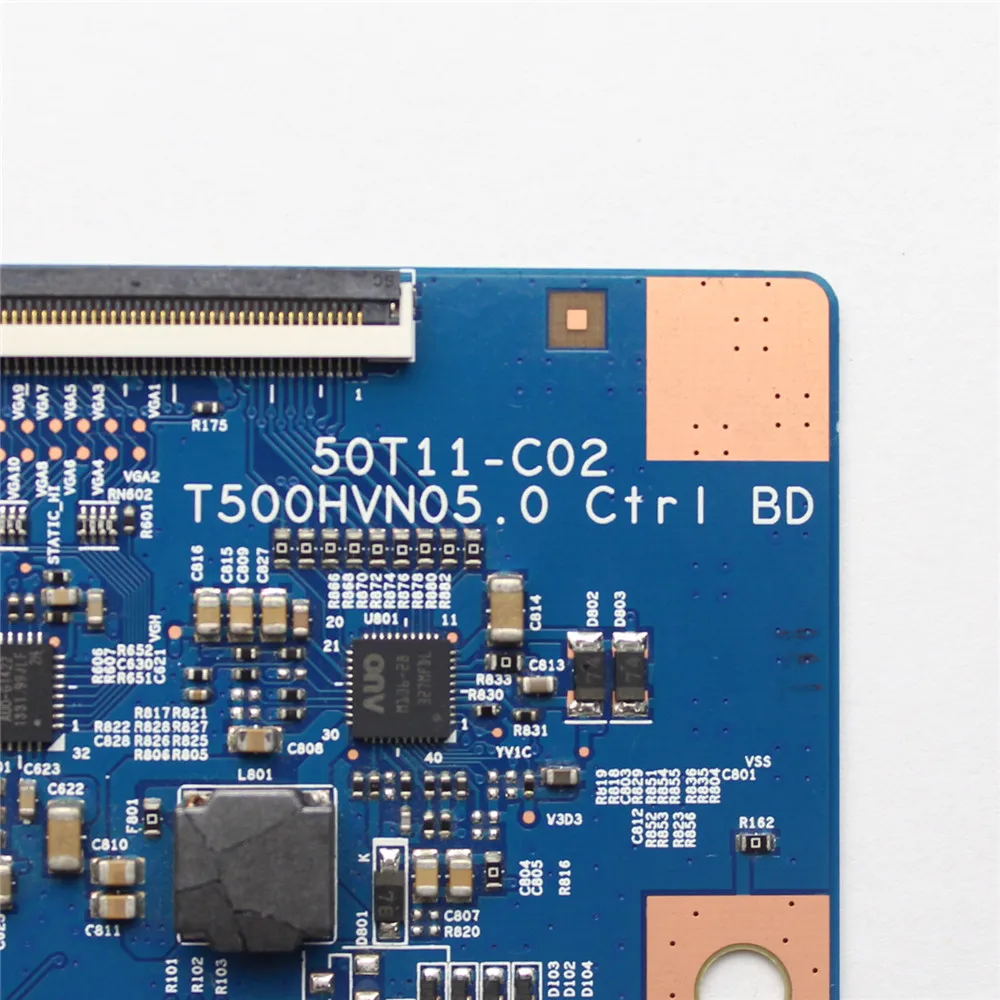 Logic Board T500HVN05.0 CTRL BD 50T11-C02 for 39\'\'/42\'\'/46\'\'/50\'\' TV Original Product Tcon Board Universal TV Board 50T11-C02