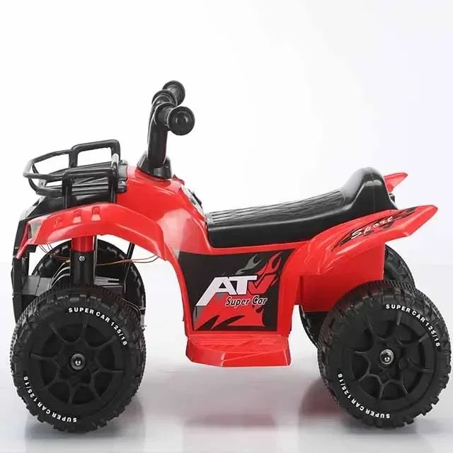 Unisex Kids Electric ATV Ride-on Car 12V Children\'s Battery-Powered Vehicle With Remote Control Plastic Material