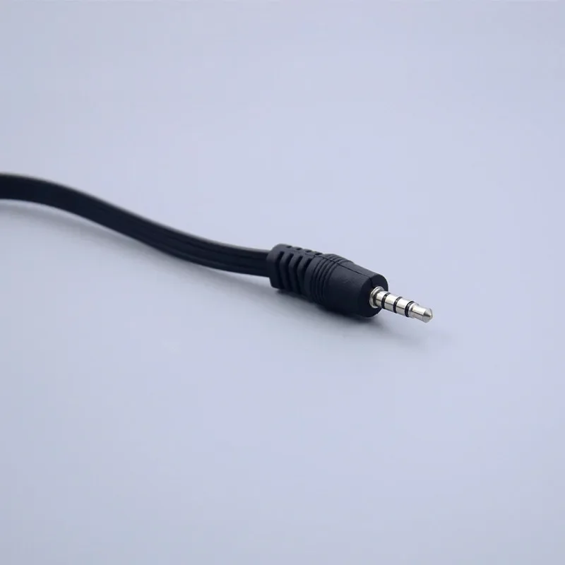 3.5mm Jack do 3 RCA męski kabel AV Audio wideo AUX Stereo przewód 3RCA standardowy konwerter do głośnika TV, pudełko odtwarzacz CD DVD 1.5M