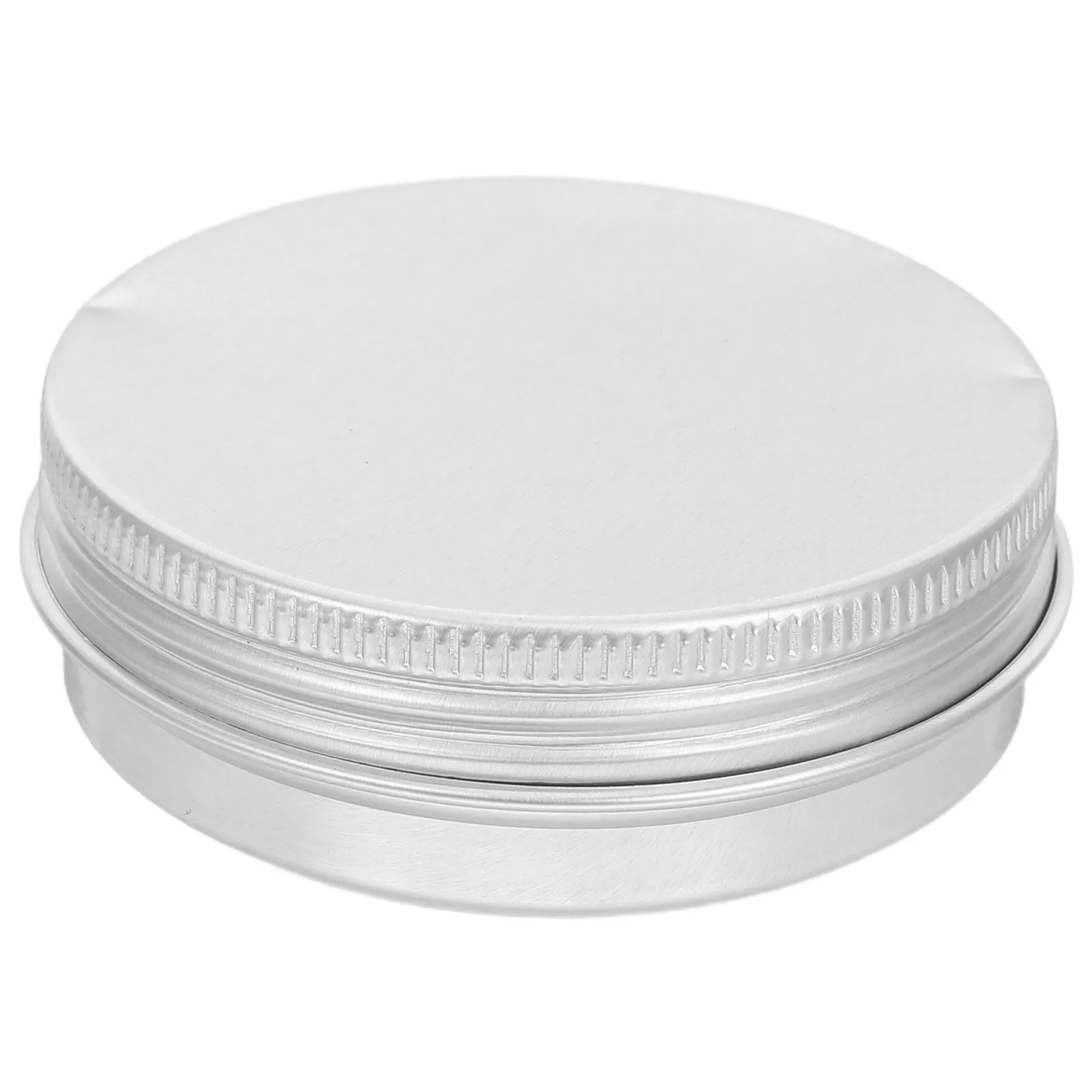 

50ML Screw Cap Aluminum Boxes Lightweight Travel Containers for Toiletries Cosmetics Cream Jars Portable Storage Mini Sizes