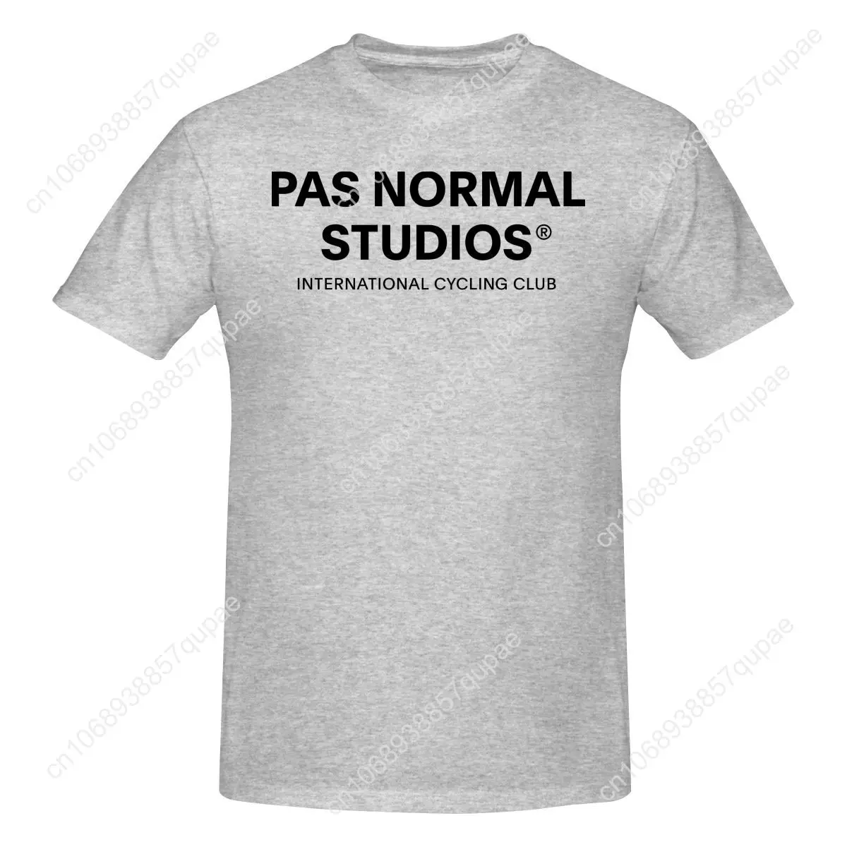 مضحك Pas Normal Studios الأسود شعار تي شيرت رجالي مطبوعة بلايز فضفاضة ونحيفة تناسب المرأة تي شيرت