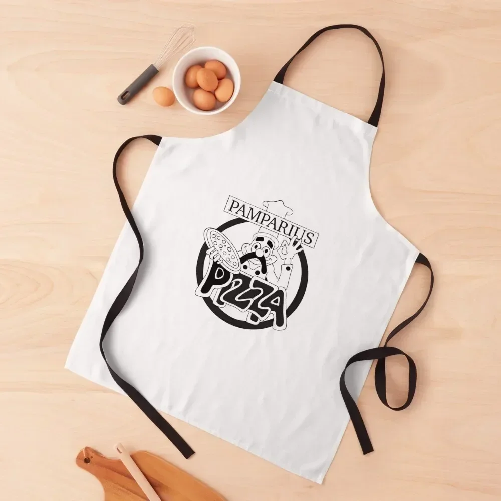 

Pamparius Pizza Apron New year's Kitchen Items For Home Men kitchen Apron