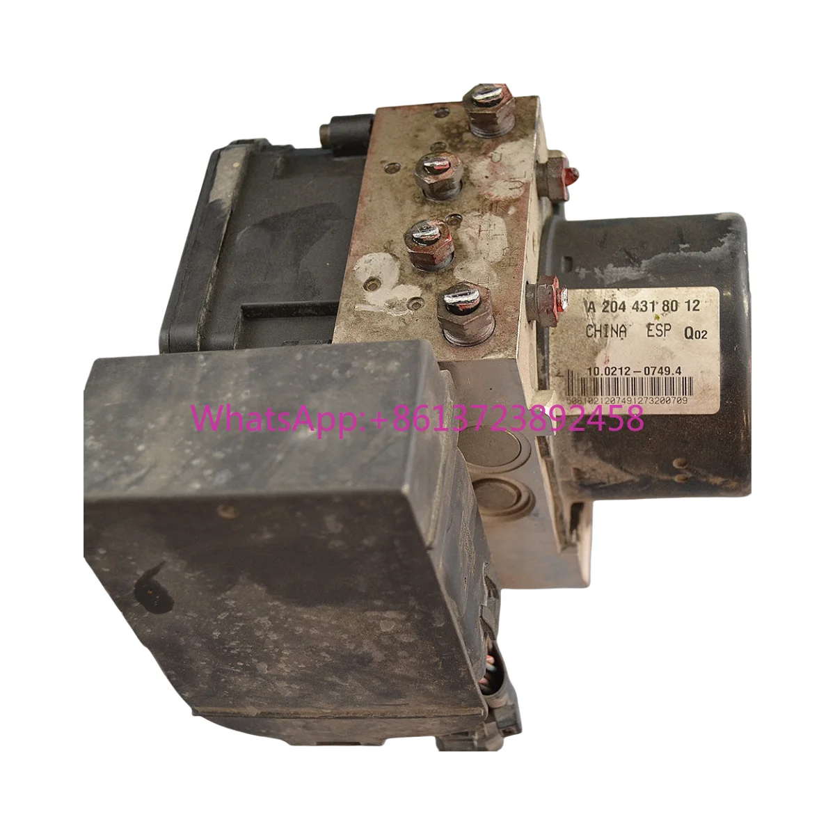

Second Hand Car Dismantling E200 ABS Pump Assembly E260 E300 C180 C200 C260 GLK A2044318012 A2049010004 ABS Pump Control Module