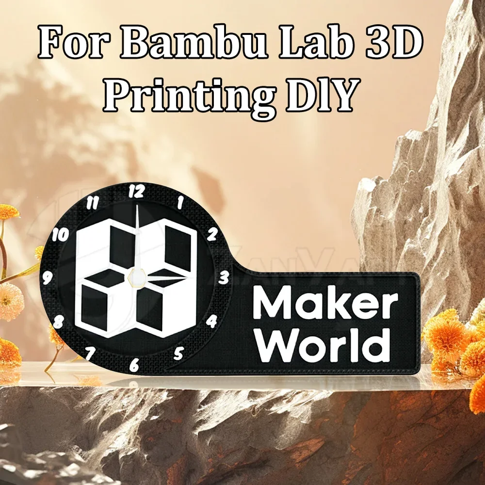 For Bambu Lab Clock MH011 Maker's Supply Model Hardware Clock Components Kit 011 Bambulab 3d printing creative models