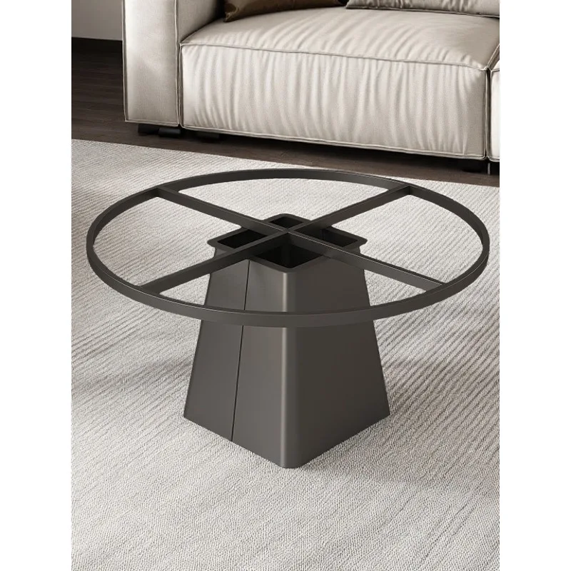 Cross-border foreign trade table legs marble frames leg frames round  stones large round household usesimple bases slate