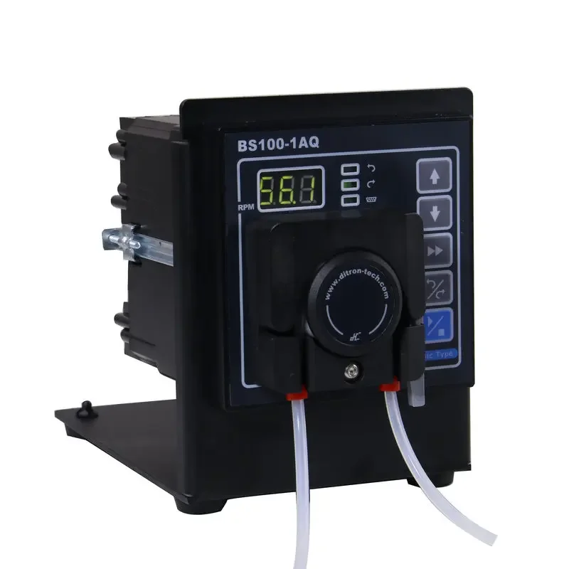Peristaltic pump micro high precision 8 roller speed display small embedded liquid titration metering
