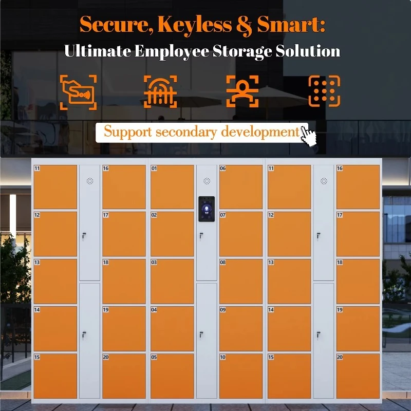 Smart Locker Steel Electronic Locker With QR Code Unlock, 24h Self Service For Shopping Mall Gym School Temporary Item Storage