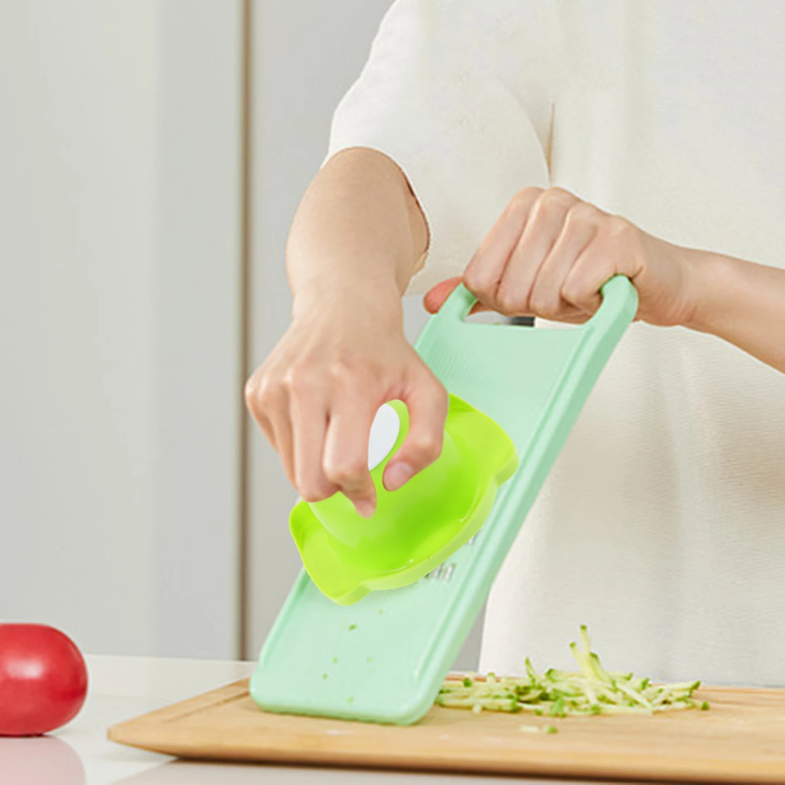 

2pcs Vegetable Slicer Finger Guard Premium Food Safety Holder Lightweight Hand Protector For Cutting Fruits Vegetables Cheeses