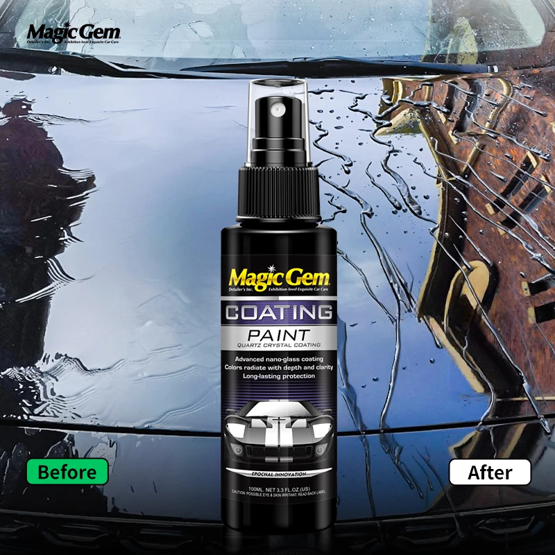 

MagicGem Glass Hydrophobic Coating Spray For Toyota Rain Repellent Automotive Antirain Clear View Nano Waterproof Agent Car Care