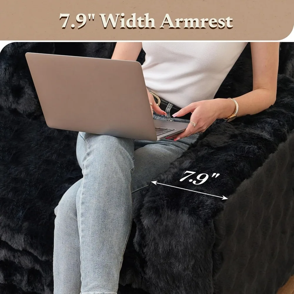 Мягкий шезлонг, домашний диван-кровать, диван с подушками, спальное место, плюшевый вельветовый выдвижной диван, Long-Term Comfo