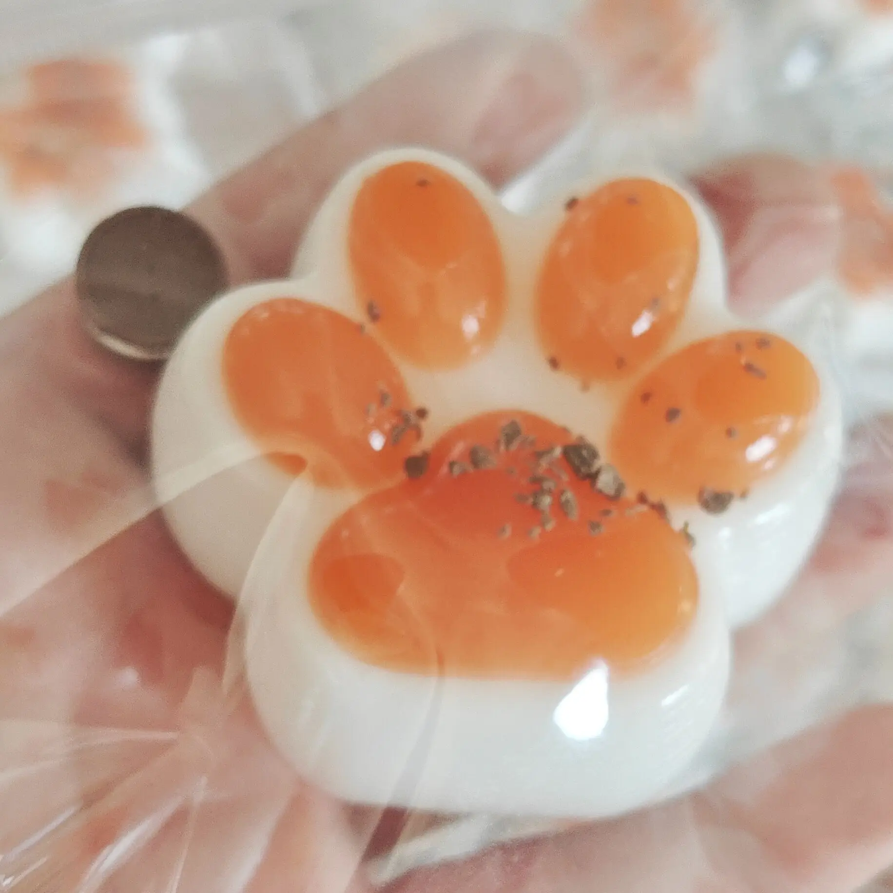 Kawaii น่ารักช็อกโกแลต Cat's Paw Squeeze ของเล่นซิลิโคนช้า Rebound ความเครียดบรรเทา Fidget ของเล่นเด็ก Happy Sensory ของเล่น