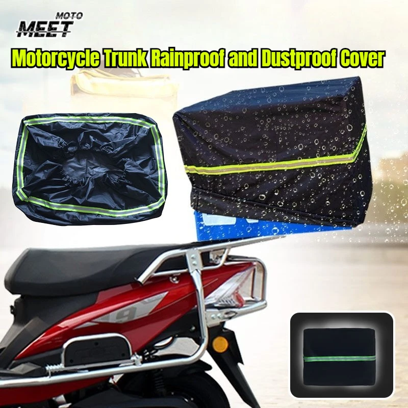 

Motorcycle Trunk Rainproof and Dustproof Cover,takeaway Box Waterproof Cover,bicycle Basket Cover Para Moto