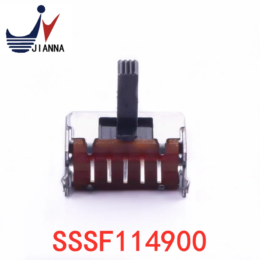 SSSF114900 Toggle switch 3 gear switching switch 2 Line 5 Pin handle length 6mm single row