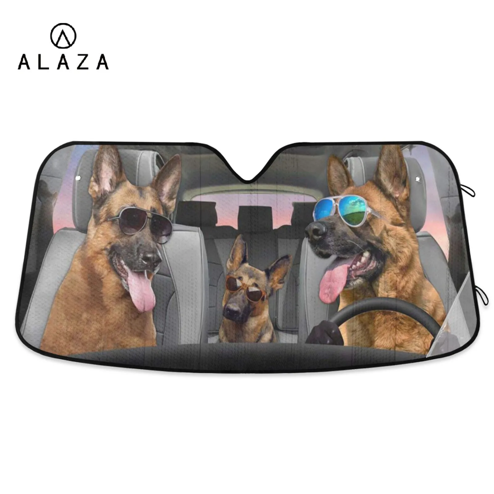 New Travel Windshield Sun Visor Front Window Animal Driver Car Accessories Products Protection Window Exterior Sunshades For Car