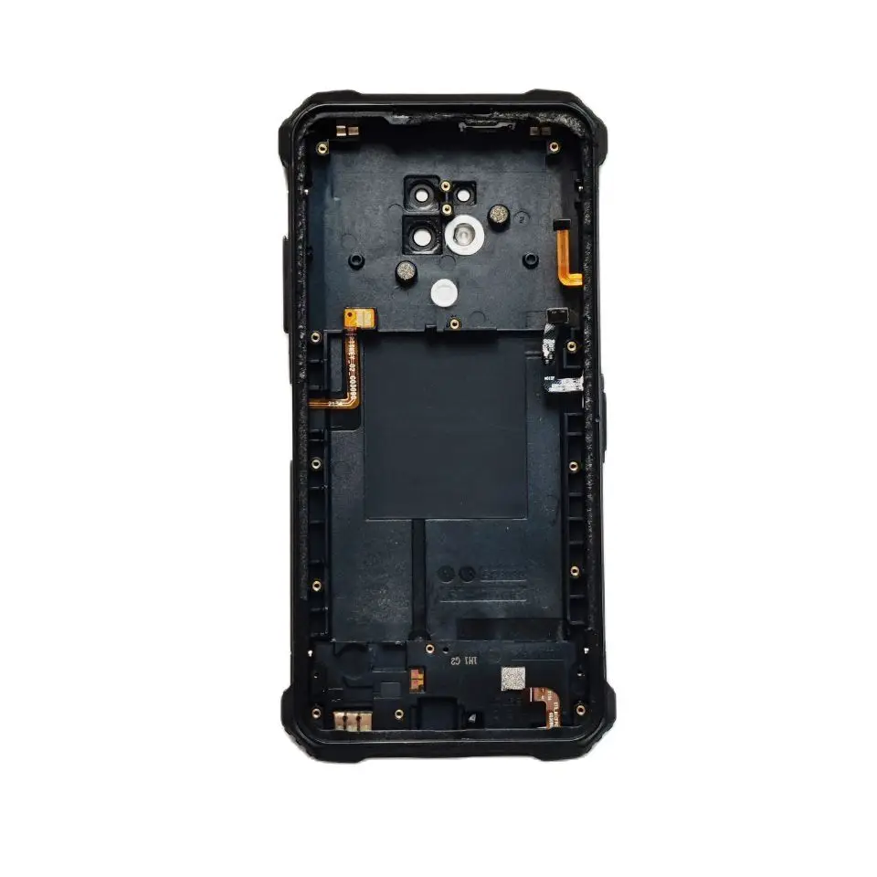 Original Used Back Battery Cover + Loud Speaker + Camera Lens Glass Repair Part Replacement For Ulefone Armor 8 Cell Phone