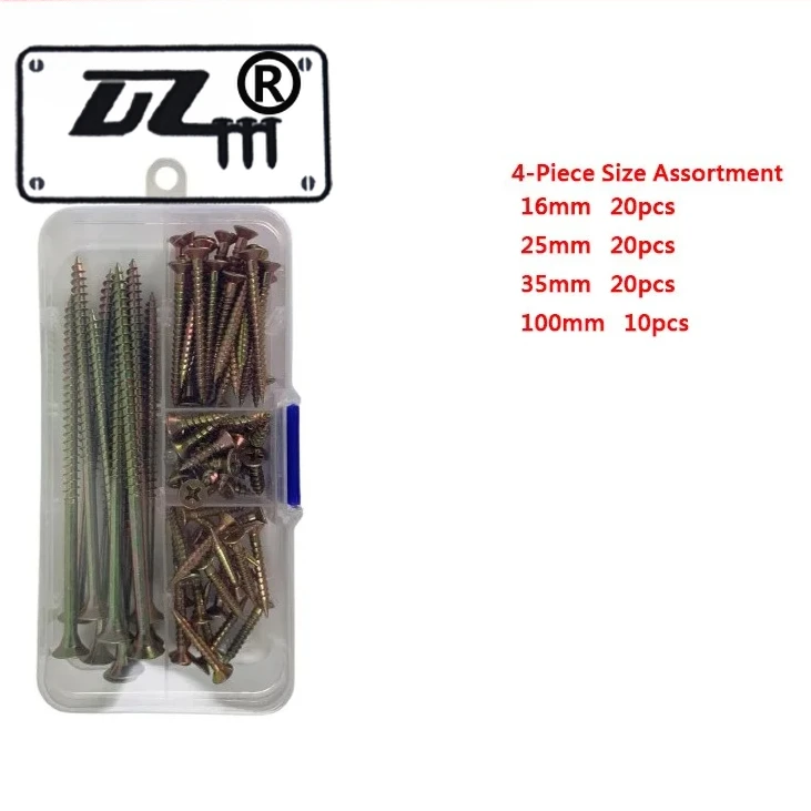 

Self-Tapping Screw Assortment Kit - Premium Construction Material & Upholstery Nails for Woodworking & DIY Projects Wholesale