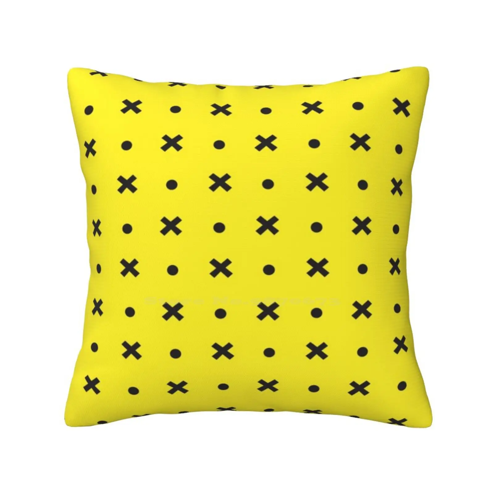 Yellow Bag Pattern Bedroom Office Hug Pillowcase Felix Pattern Twisted Tales Of Felix Yellow Pattern Xs And Os