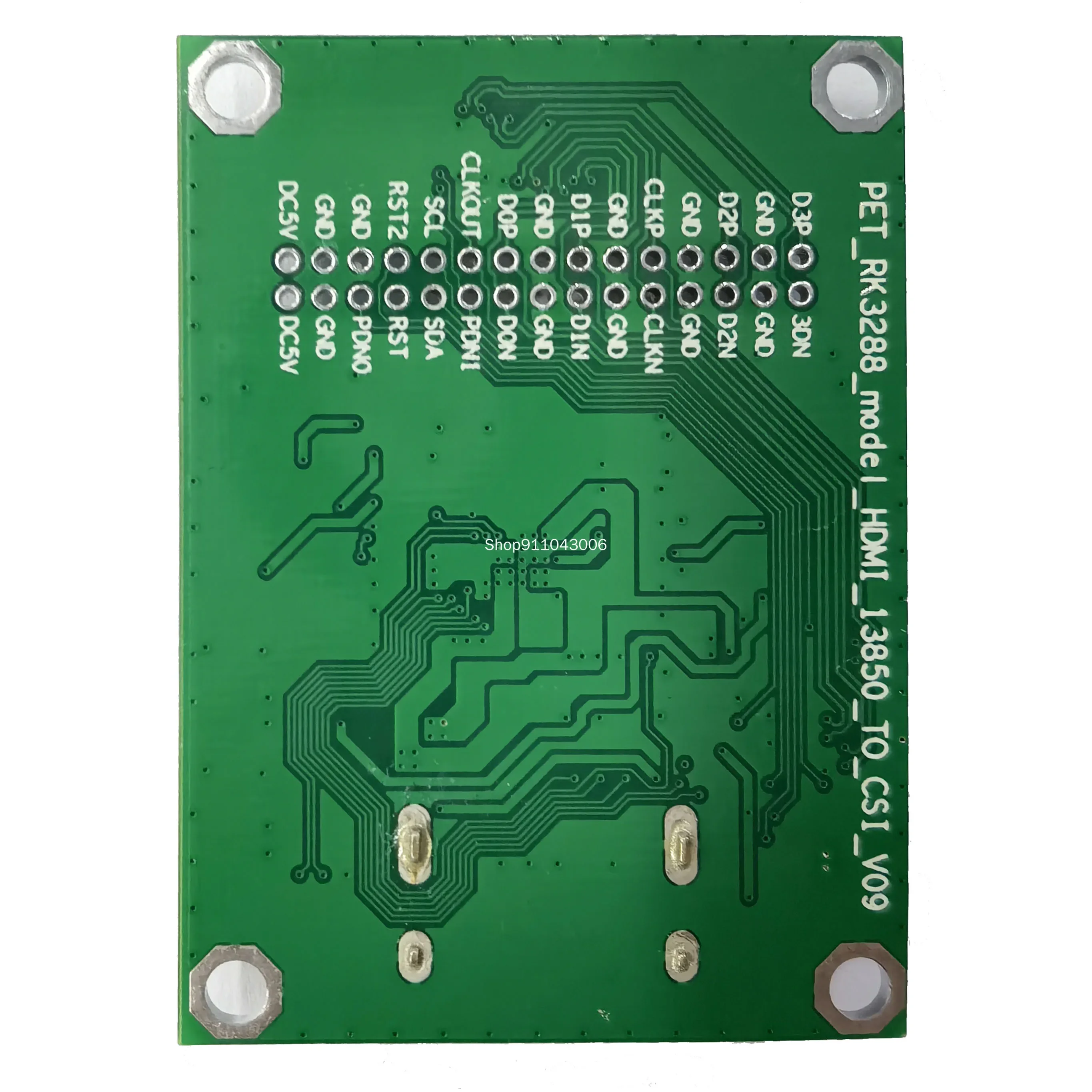 HDMI to MIPI-CSI4 Channel Module 1080P Input TC358743 Supports RK3288 Development Board