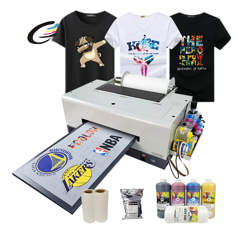 Fcolor A3 Size Dtf Printer L1800 Continuous White Ink Supply System Dtf Printer