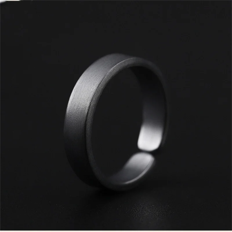 Classic Gold Clover Leaf Ring For Men Jewelry Top Quality Silver 925 Ring Open Size Male Index Finger Accessories
