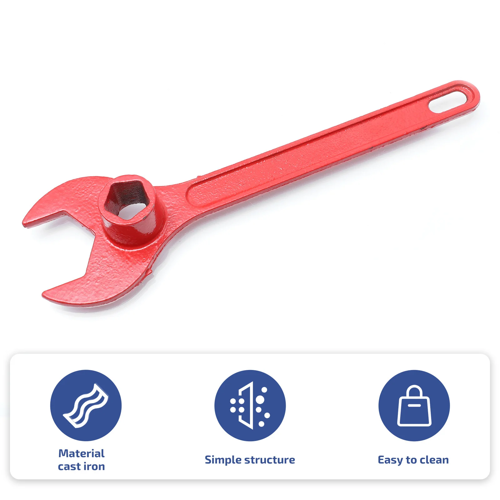 

1Pcs Hydrant Wrench Heavy Duty Universal Hydrant Tool for Emergency Fire-Fighting Accessories Reliable