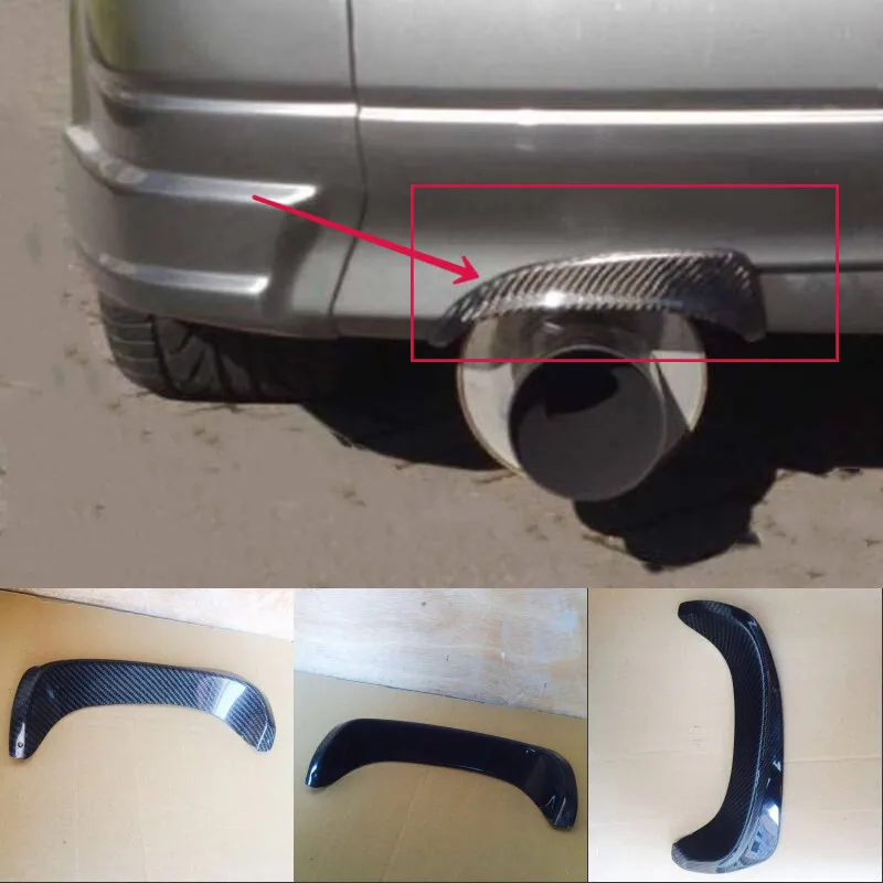 

For Nissan Silvia S15 Carbon Fiber Rear Bumper Exhaust Heat Shield Trim Cover