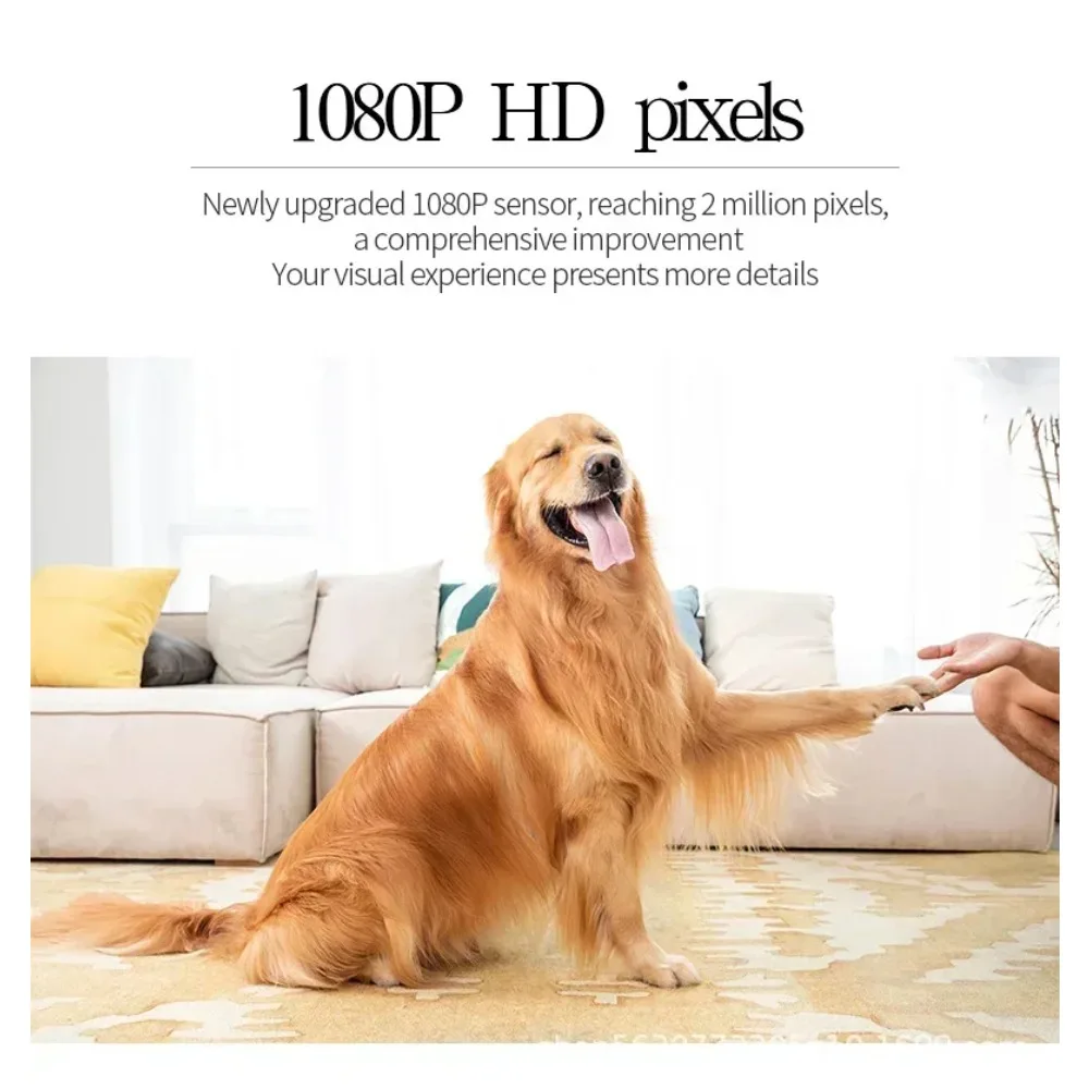 كاميرا 1080P HD - وضع خاص لاسلكي بالأشعة تحت الحمراء واي فاي شبكة ذكية مراقبة المنزل للاستخدام الأمني تصميم مدمج