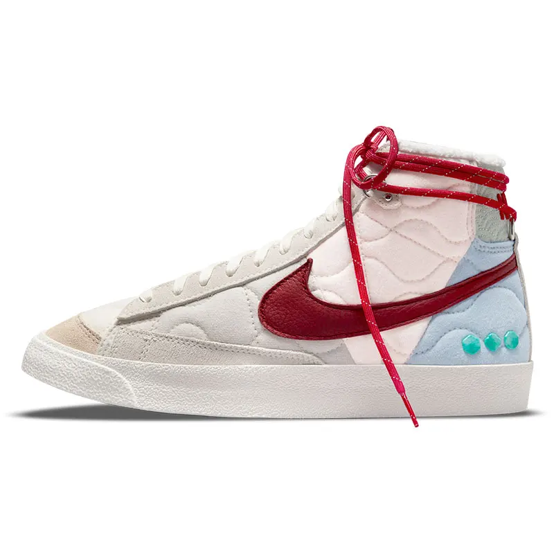 حذاء Nike Official Genuine BLAZER MID '77 للنساء كاجوال مريح DQ5360-181 #5