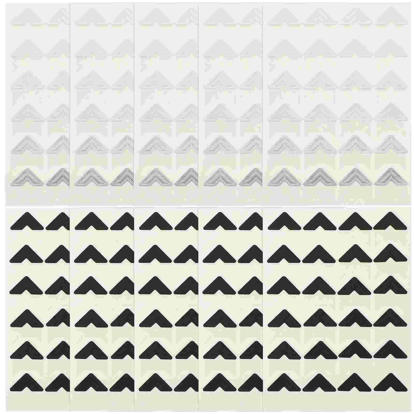 

Photo DIY Album Accessories Paste-type Multiple Corners 10 Sheets/240 Pieces Packed