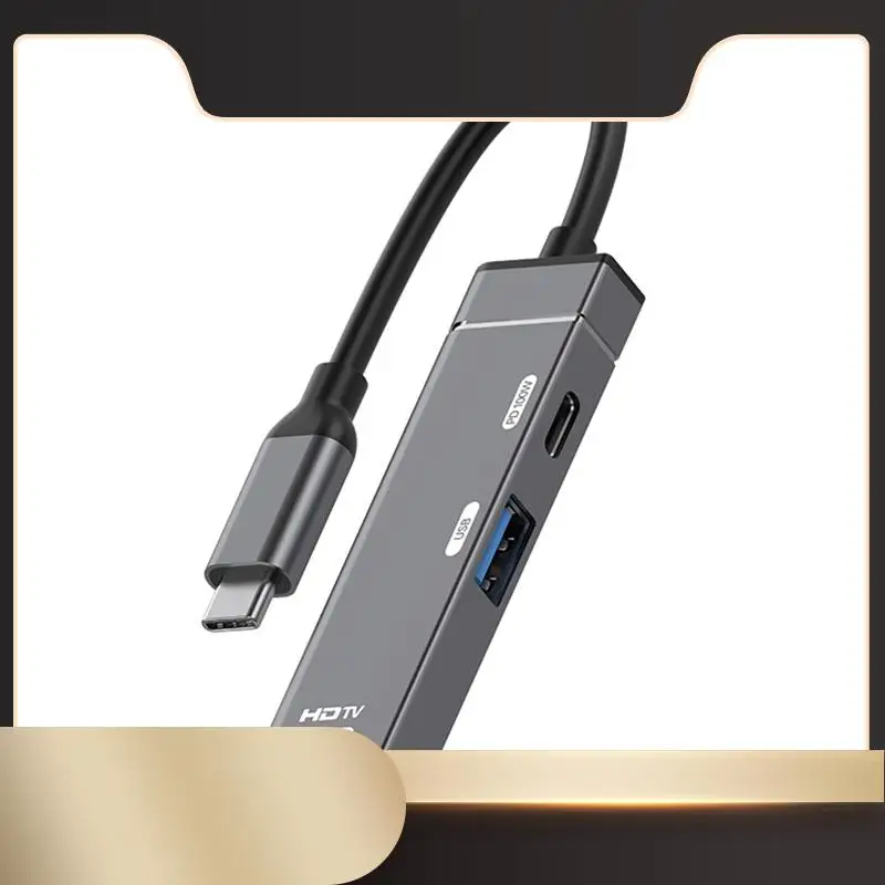 

Док-станция Type-C HUB USB-A PD100W Конвертер Type-C в 4K/120 Гц HDTV-адаптер Разветвитель USB-C для PC-N36R