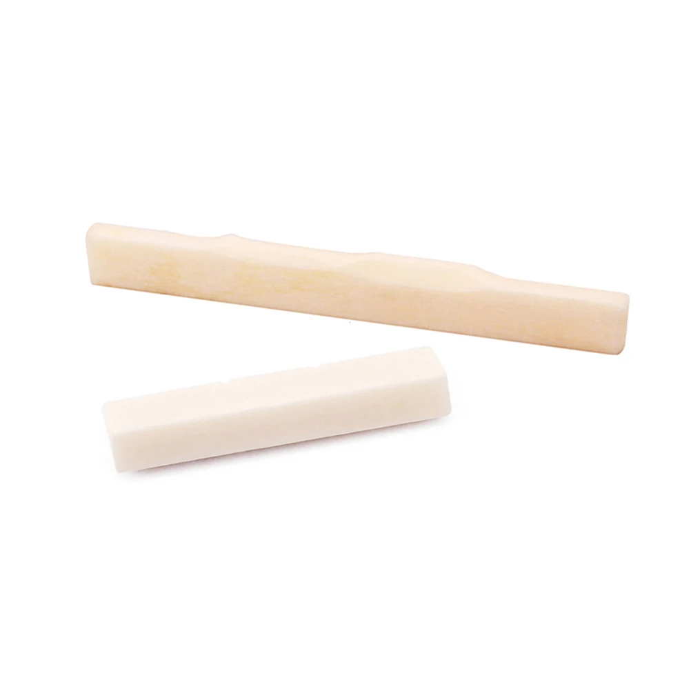 

Ukulele Guitar Bone Accessories Nut Accessory Component Saddle Replacement and Kit