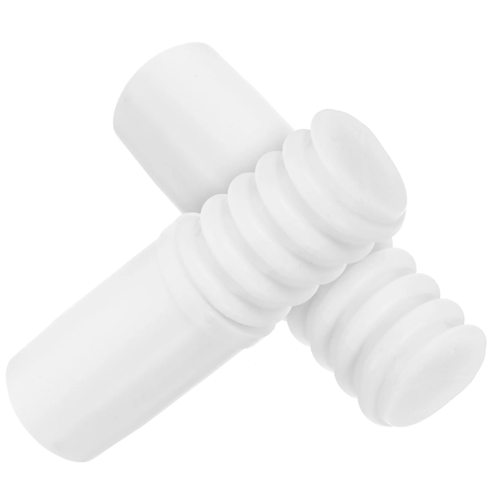 

2pcs Threaded Tip Connector Broom Handle Extension Pole Adapter Replacement Sturdy Plastic Versatile Diameter Suitable Length